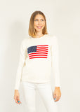 Cotton American Flag | Ivory