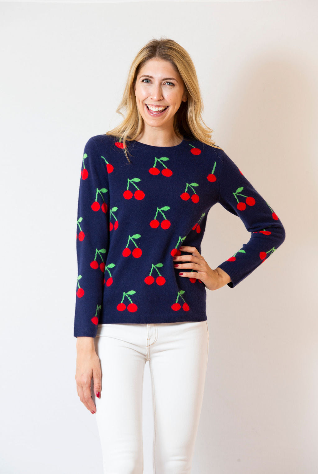 Cherry Sweater | & Red – Two Bees